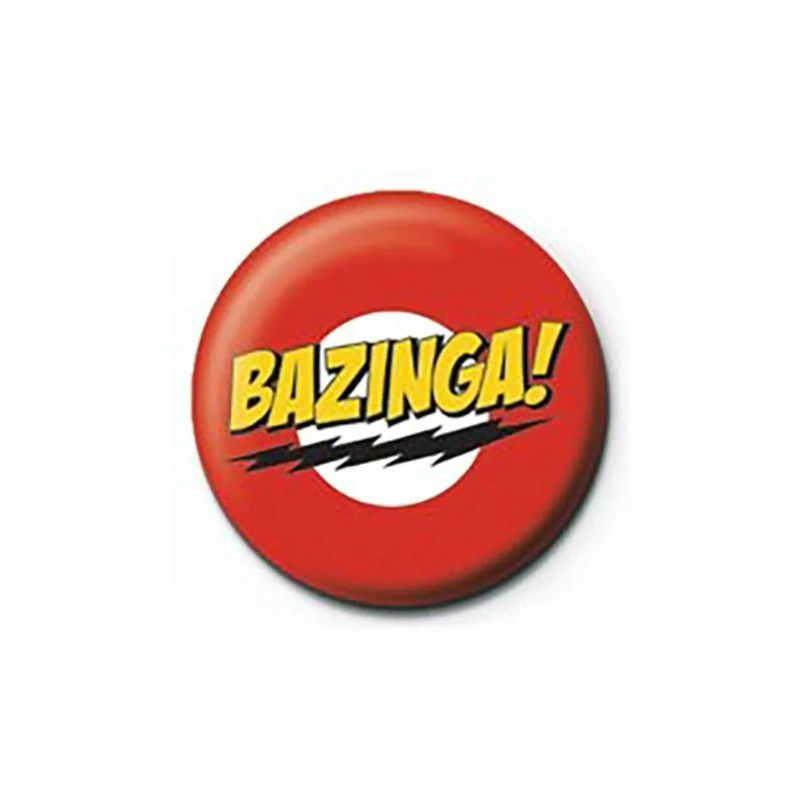 The Big Bang Theory - Bazinga Button Badge - أكسسوار